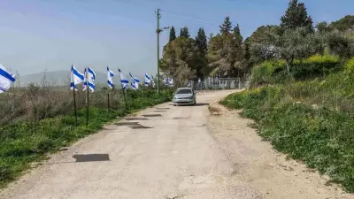 İsrail, Batı Şeria'da Arkeolojik Alana Bayrak Dikti ve 5 Bin Dönüm Araziye El Koydu