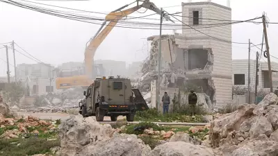 İsrail Batı Şeria'da Yıkım Operasyonlarına Devam Ediyor: Evler ve Tarım Tesisleri Hedef Alındı