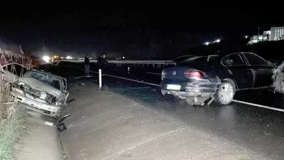 Tekirdağ Çorlu'da Gece Korkusu: İki Araç Çarpıştı, 5 Kişi Yaralandı