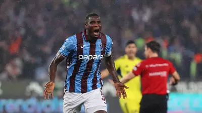 Trabzonspor'da Onuachu İlk Sezon Gol Sayısını Aştı, Gol Krallığında Zirvede