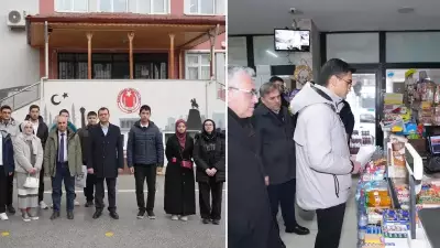 Çubuk'ta Öğrenciler ve Öğretmenler Bakkalların Veresiye Defterindeki Borçları Kapattı