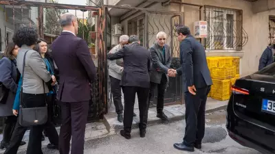 İzmir Başsavcısı Ali Yeldan, Mihriban Yılmaz'ın Ailesine Taziyede Bulundu