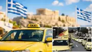 Atina'da Taksiciler 3 Günlük Grev Başlattı: Süresiz Grev Uyarısı Yapıldı