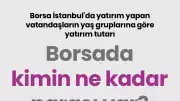 Borsa İstanbul'da Yatırımcı Profili: Hangi Yaş Grubu Ne Kadar Yatırım Yapıyor?