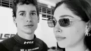 Cemre Baysel, Sevgilisi Cem Bölükbaşı'nın Dubai Yarışını Yalnız Bırakmadı
