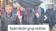 CHP'li Meclis Üyelerinin Ret Oylarına Muhtarlardan Siyah Çelenkli Protesto