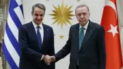 Cumhurbaşkanı Erdoğan, Yunanistan Başbakanı Miçotakis ile Görüştü