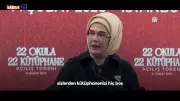 Emine Erdoğan, TOGEM-DER'in 22 Okula 22 Kütüphane Projesini Sosyal Medyadan Duyurdu