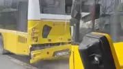Fatih'te Üç İETT Otobüsü Kaza Yaptı: Polis Olay Yerine Sevk Edildi