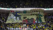 Fenerbahçe Taraftarından Partizan'a Tarihi Cevap: 'Hepiniz Türksünüz' Pankartı