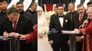 İçişleri Bakanı Çiftçi, Milletvekili Yıldırım'ın Oğlunun Çorum'daki Düğününde Nikah Şahidi Oldu