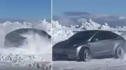 Kayak Merkezi Otoparkında Drift Yapan Sürücüye Ağır Ceza Kesildi