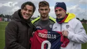 Montella, Semih Kılıçsoy'un Cagliari Kulübü'nü Ziyaret Etti