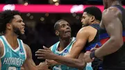 NBA'de Hornets-Pistons Maçındaki Kavga Sonrası 4 Oyuncuya Men Cezası
