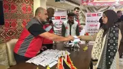 Sadakataşı Derneği, Mısır'daki 355 Gazzeli Aileye Ramazan Yardımı Ulaştırdı