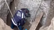 Samsun'da Define Arayan 4 Şüpheli, 6 Metrelik Çukurda Suçüstü Yakalandı