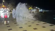 Sinop'ta Fırtına Nedeniyle Motosiklet Trafiği Yarın 06.00'ya Kadar Yasaklandı