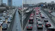 İstanbul'da Akşam Trafiği: Yoğunluk Yüzde 89'a Ulaştı