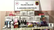 Yalova'da Kaçak Alkol ve Tütün Operasyonu: 2 Gözaltı, Tonlarca Malzeme Ele Geçirildi