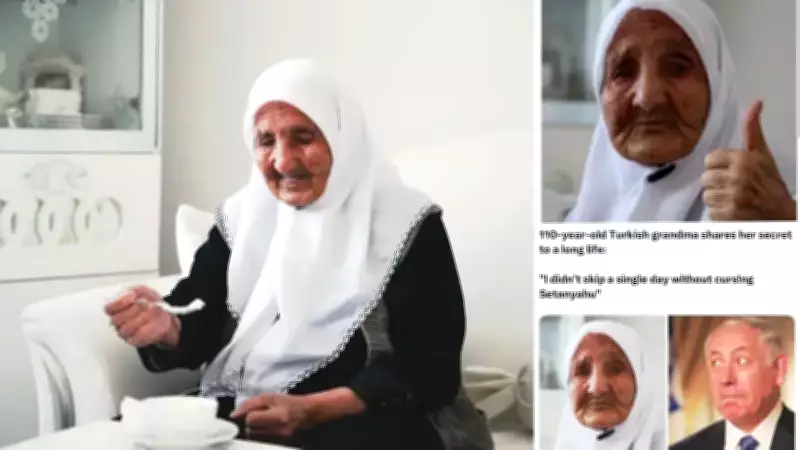 110 Yaşındaki Şemsi Nine'nin Uzun Yaşam Sırları Sosyal Medyada Akım Başlattı