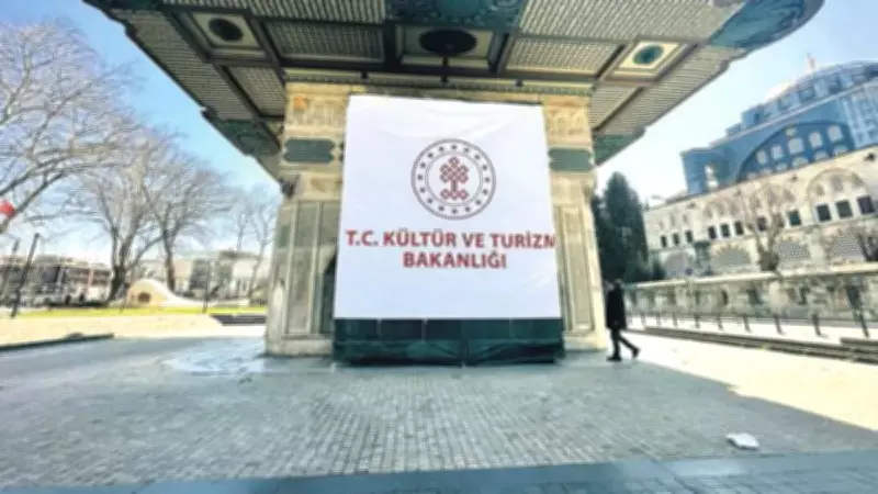 300 Yıllık Tarihi Çeşme Acil Restorasyon İçin Kapatıldı