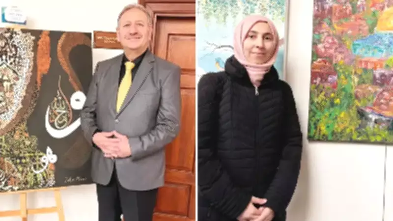 7. Türk-Arap Sanatçıları Buluşması Sergisi Açıldı: 8 Ülkeden 30 Sanatçı Eserlerini Sergiliyor