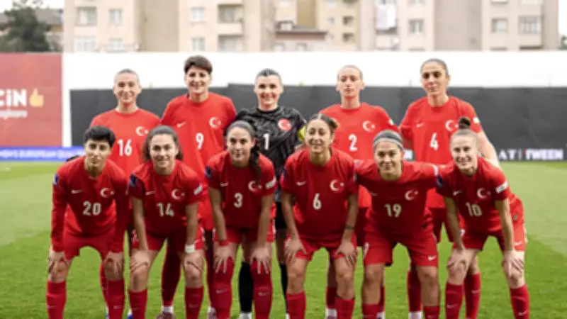 A Milli Kadın Futbol Takımı, Kuzey İrlanda'yı Tek Gollü Galibiyetle Devirdi