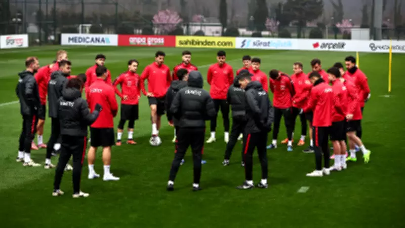 A Milli Takım, Romanya Maçı Öncesi Yoğun Antrenman Temposunda
