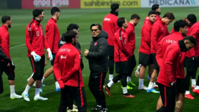 A Milli Takım'da Sakatlık Alarmı: Demiral ve Çelik Antrenmana Çıkamadı