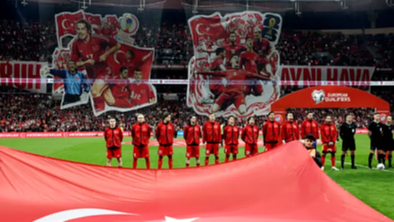 A Milli Takım'ın Romanya Maçında Dev Koreografi: Dünya Kupası Ruhu Tribünlerde