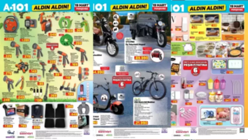 A101'den 19 Mart 2026 İndirim Fırsatları: Teknolojiden Mutfağa Yüzlerce Üründe Büyük İndirimler