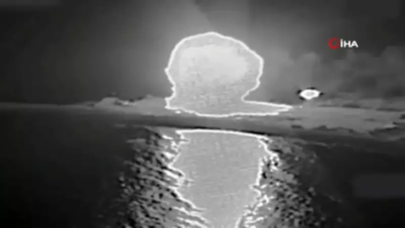 ABD, İran Donanması'na Düzenlenen Saldırı Görüntülerini Paylaştı: 'Umman Körfezi'nde 11 Gemi Vardı, Bugün Sıfır'