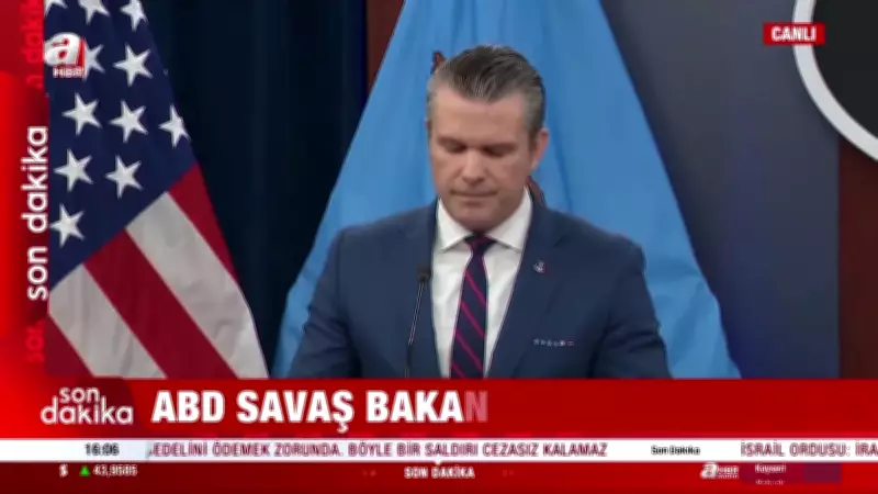 ABD Savaş Bakanı Hegseth ve Genelkurmay Başkanı Caine'den İran Savaşı Açıklaması