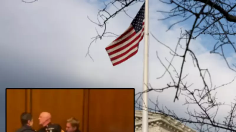 ABD Savaş Gazisi Kongre'de İran Saldırısını Protesto Etti, Güvenlik Kolunu Kırdı