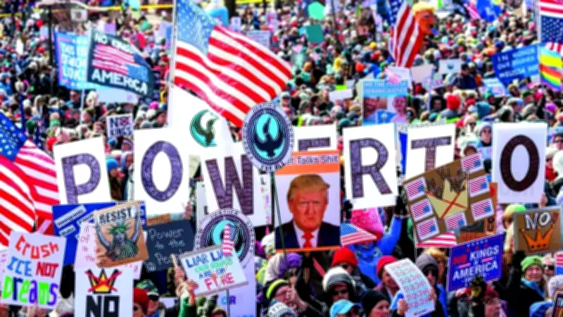 ABD'de 'Krallara Hayır' Protestoları: Trump Yönetimine Büyük Tepki