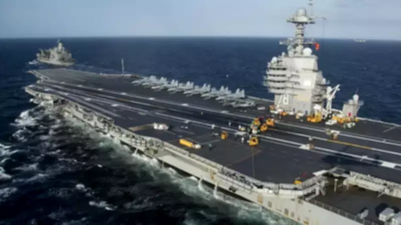 ABD'nin Dev Uçak Gemisi USS Gerald R. Ford, Yangın Sonrası Hırvatistan'a Yöneldi