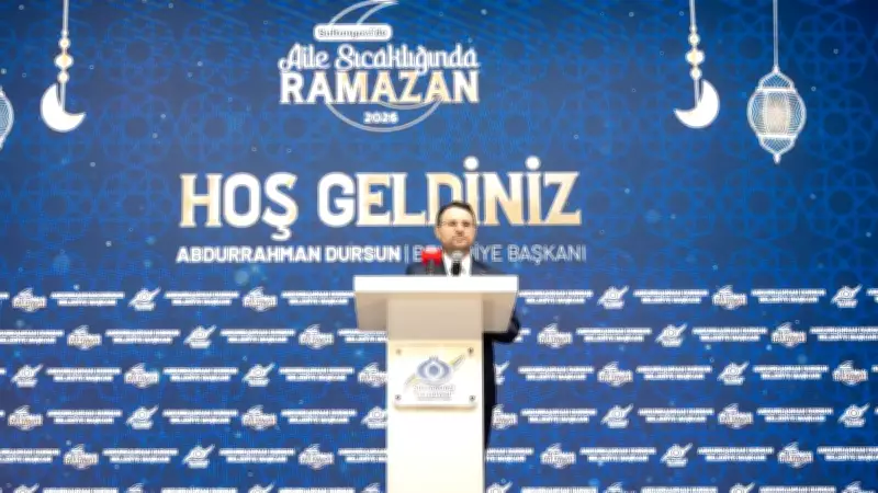 Adalet Bakanı Gürlek Sultangazi'de Ramazan Etkinliğinde Konuştu: Yargı Bağımsızlığı Temel İlkedir