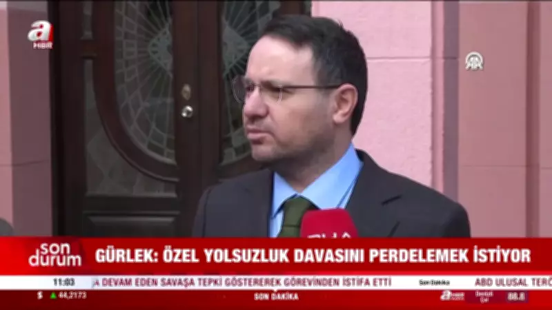 Adalet Bakanı Gürlek'ten Özel'e Sert Yanıt: 'Amacı Asrın Yolsuzluğu Davasını Perdelemek!'