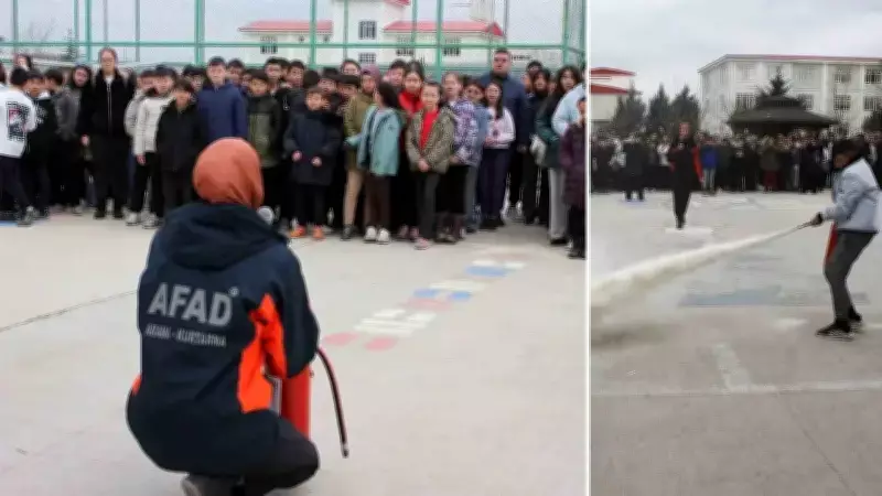 AFAD Okullarda Deprem ve Afet Eğitimlerini Sürdürüyor