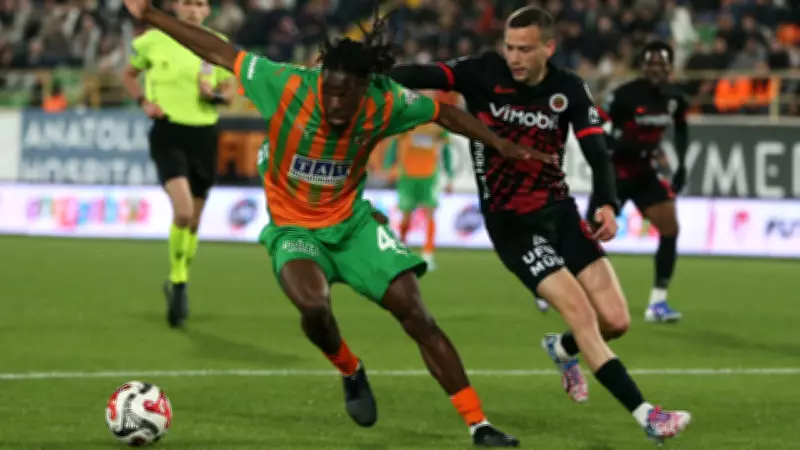 Alanyaspor ile Gençlerbirliği Golsüz Berabere Kaldı
