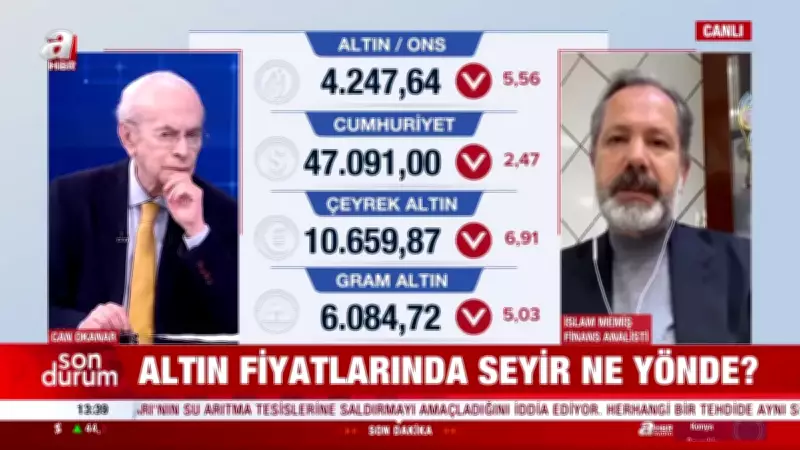 Altın Fiyatlarındaki Düşüşün Nedeni Açıklandı: İslam Memiş'ten Kritik Yorumlar
