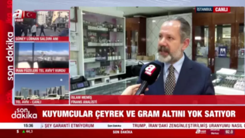 Altında Sert Düşüş: Gram Altın Krizi Kuyumcuları Vurdu, Yatırımcılar Harekete Geçti