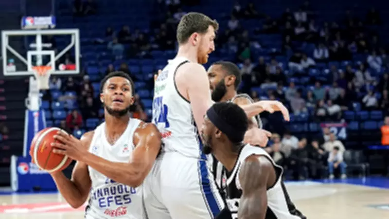 Anadolu Efes, Beşiktaş Gain'i 89-80'lik Skorla Mağlup Etti