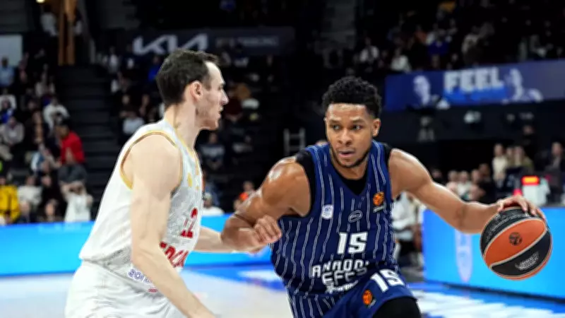 Anadolu Efes, EuroLeague'de Monaco'ya Sağlam Mağlup Oldu