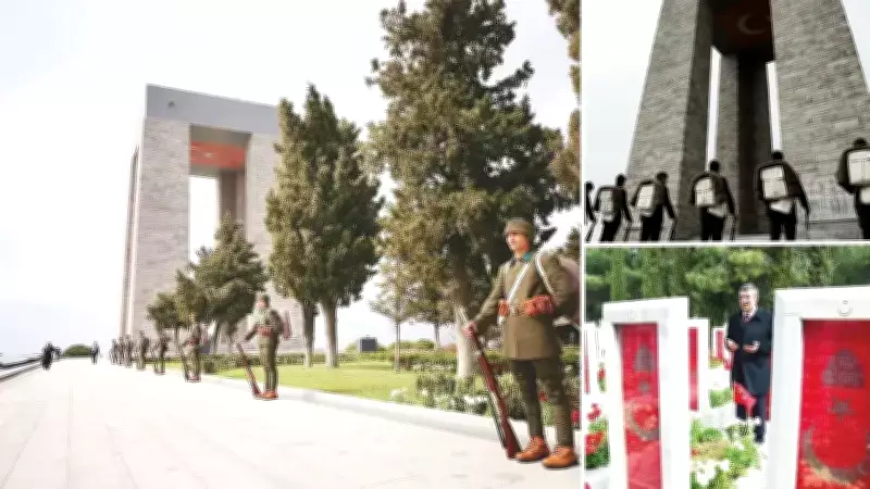 Çanakkale Zaferi'nin 111. Yılında Törenlerle Şehitler Anıldı, Türkiye Yüzyılı'nın Dayanağı Vurgulandı