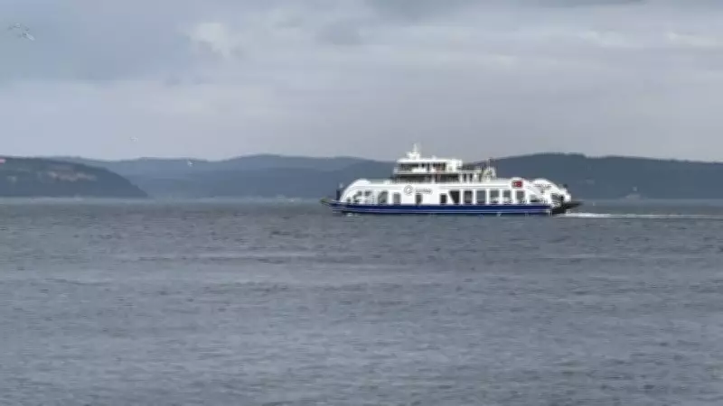 Çanakkale'de Fırtına Nedeniyle Ada Seferleri İptal Edildi