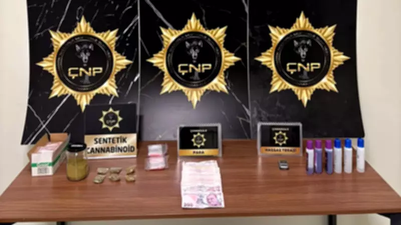 Çanakkale'de Huzur Operasyonunda 4 Tutuklama: Uyuşturucu ve Silah Ele Geçirildi