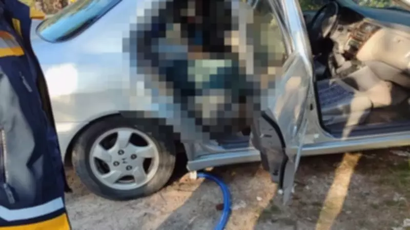 Ankara'da Korkunç Olay: Araç İçinde Ölü Bulunan Adamın Egzoz Hortumu Detayı