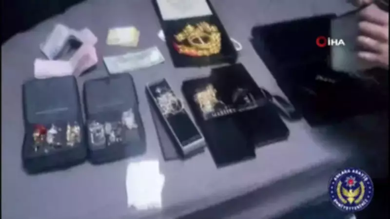 Ankara'da Polis ve Savcı Kılığında Dolandırıcılık Çetesi Suçüstü Yakalandı