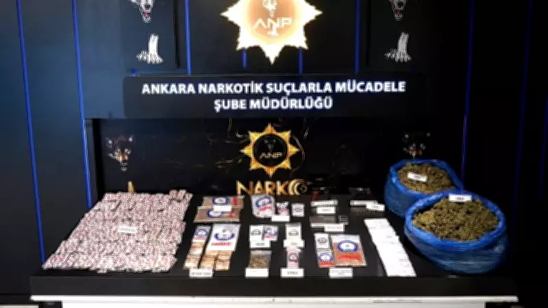 Ankara'da Uyuşturucu Operasyonları: 87 Gözaltı, 29 Tutuklama